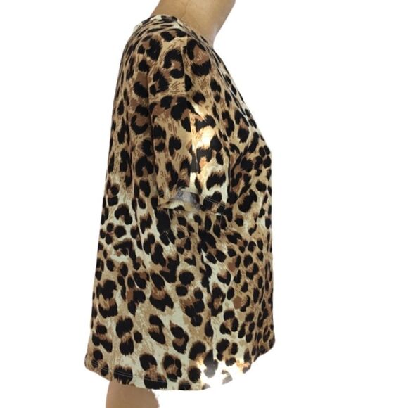 Zara leopard print crop top - Picture 2 of 4